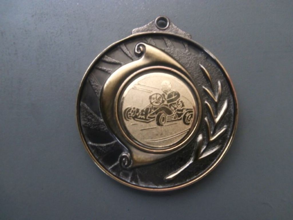 Penning Medaille Auto Karting België 1965