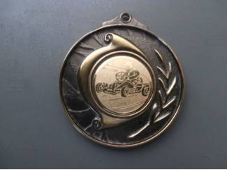 Overige Verzamelen Penning Medaille Auto Karting België 1965