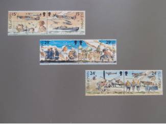Postzegels Engeland Eiland Man 1990  Battle of Britain