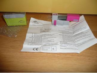 Woonaccessoires | Klokken Arco Cube klok AR1366 Rabobank alarm datum tijd instel