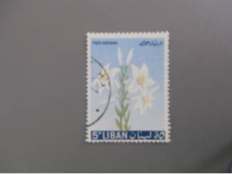 Postzegels Libanon Airmail 1950 - 1960 - 1964