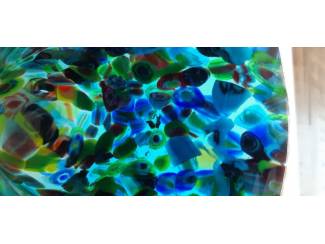 Glas en Kristal Mooie glazen Murano vaas.