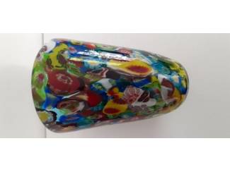 Glas en Kristal Mooie glazen Murano vaas.