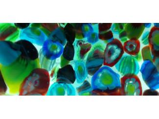 Glas en Kristal Mooie glazen Murano vaas.