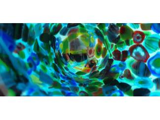 Glas en Kristal Mooie glazen Murano vaas.