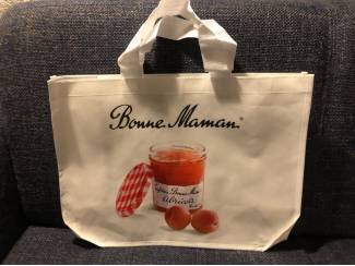 Bonne Maman tas jam abrikoos aardbei Confiture tasopdruk