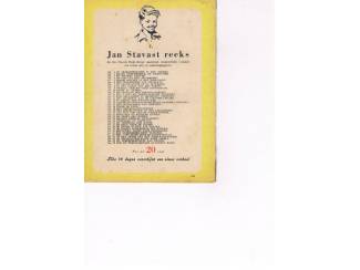 Avontuur en Actie Jan Stavast Reeks nr. 33