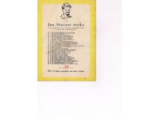 Avontuur en Actie Jan Stavast Reeks nr. 34