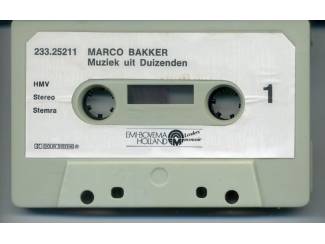 Cassettebandjes Marco Bakker Presents Muziek Uit Duizenden 12 nrs cassette 1975