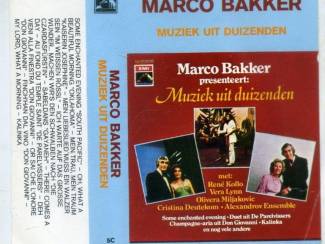 Cassettebandjes Marco Bakker Presents Muziek Uit Duizenden 12 nrs cassette 1975