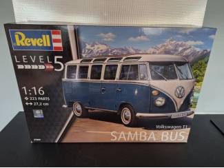 Sterk Afgeprijsd! Bouwpakket VW T1 Samba Schaal 1:16