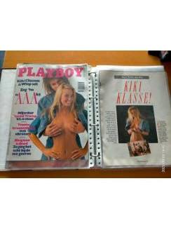 Bladen ortner vol met bladen van Playboys