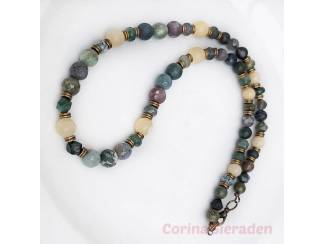 Kettingen Ketting van indian agaat