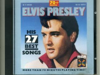 CD Elvis Presley – His 27 Best Songs CD 1987 ZGAN