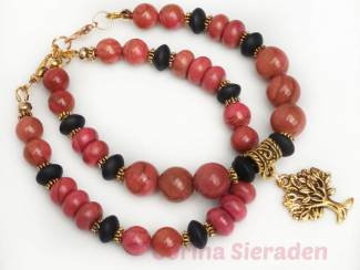 Armbanden Armbandenset van natuursteen