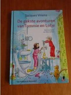 Kinderboeken Jacques Vriens : de gekste avonturen van Tommie en Lotje.