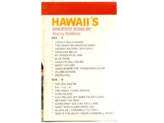 Cassettebandjes Hawaii's Greatest song by Marty Robbins 21 nrs Indonesia ZG