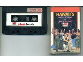 Cassettebandjes Hawaii's Greatest song by Marty Robbins 21 nrs Indonesia ZG