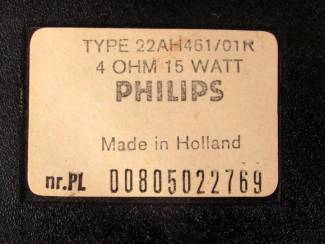Geluid 2 Vintage Philips boxen Type 22AH461/01K MOOIE GETESTE STAAT