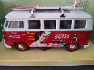 Auto's Volkswagen T1 Coca-Cola Schaal 1:24