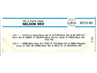 Cassettebandjes Nelson Ned 4 verschillende cassettes ZGAN