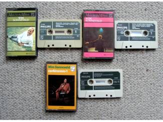 Wim Sonneveld 3 verschillende cassettes €2,50 p/s 3 €6 ZGAN