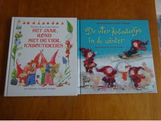 Kinderboeken De vier kaboutertjes : Het jaar rond + In de winter