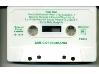 Cassettebandjes Music of Roumania 14 nrs cassette 1971 ZGAN