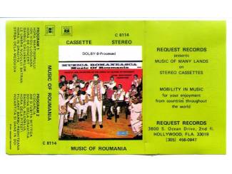 Cassettebandjes Music of Roumania 14 nrs cassette 1971 ZGAN