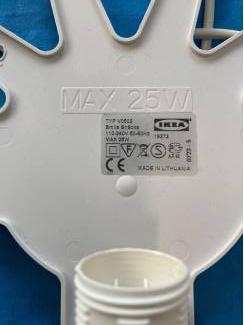 Kinderkamer | Inrichting en Decoratie Schelp wandlamp IKEA Smila Snacka Vintage