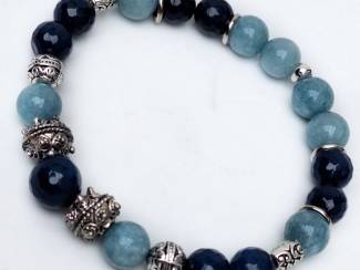 Armbanden Herenarmband van natuursteen