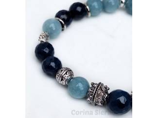 Armbanden Herenarmband van natuursteen