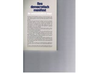 Geschiedenis en Politiek Neo democratisch manifest &ndash; P. M&ouml;ringer