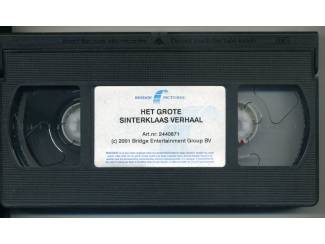 Sinterklaas Het grote Sinterklaas verhaal VHS band 2001 mooie staat