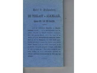 Topografie Adresboek van Alkmaar 1876