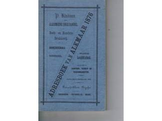 Adresboek van Alkmaar 1876