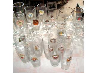 Biermerken 42 Nederlandse bierglazen uit eigen verzameling ZGAN