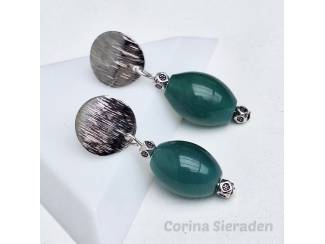 Oorbellen Oorstekers met agaat