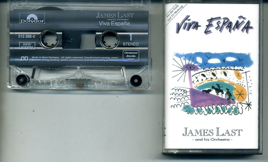 James Last Viva Espana 14 nrs cassette 1992 ZGAN