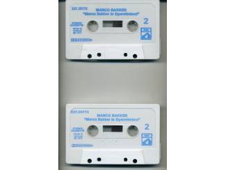 Cassettebandjes Marco Bakker In Operetteland 24 nrs 2 cassettes 1978 ZGAN