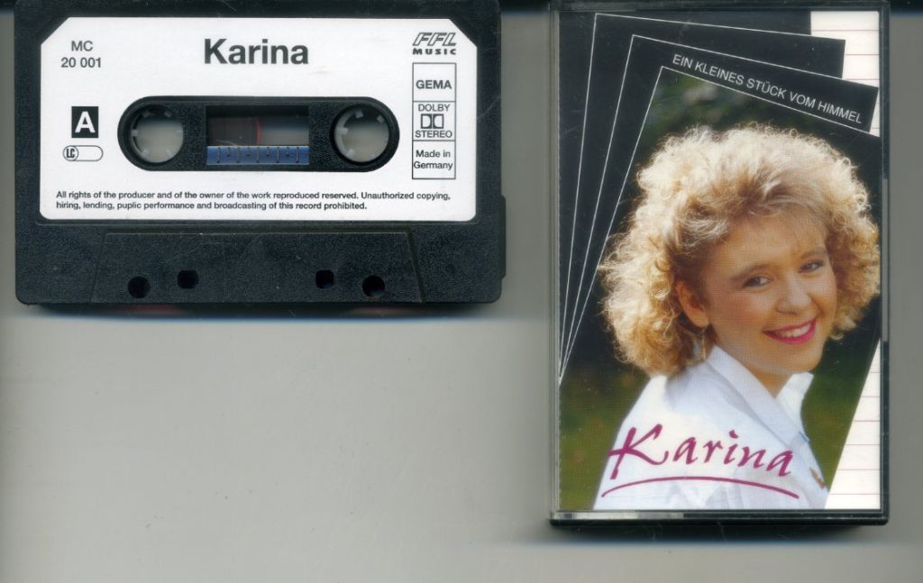 Karina – Ein Kleines Stück Vom Himmel 14 nrs cassette ZGAN