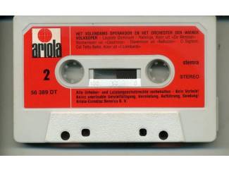 Cassettebandjes Volendams Operakoor Volendam in Wenen 10 nrs cassette 1976