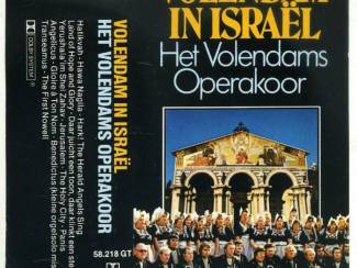 Cassettebandjes Volendams Operakoor Volendam in Israël 13 nrs cassette ZGAN