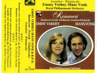 Cassettebandjes Emmy Verhey Hans Vonk Romances 5 nrs cassette 1978 ZGAN