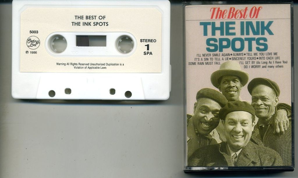 The Ink Spots The Best Of The Ink Spots 10 nrs cassette ZGAN