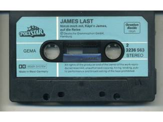 Cassettebandjes James Last Nimm mich mit Kapt' James auf die Reise 18 nrs ZG