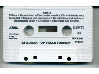 Cassettebandjes 12 ½ Jaar "Op Volle Toeren" (Losse Groeven) 2 20 nrs cassette