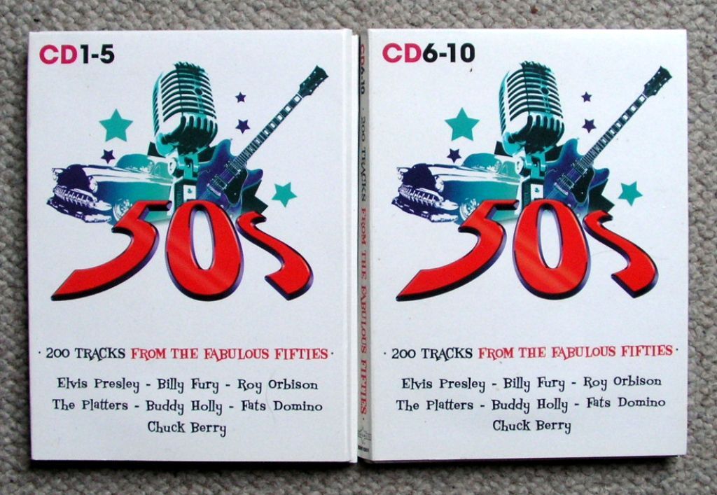 50's - 200 Tracks From The Fabulous Fifties 10 CDs 2008 ZGAN