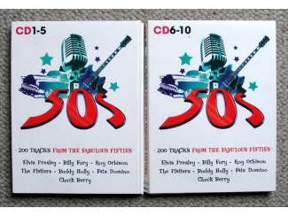 50's - 200 Tracks From The Fabulous Fifties 10 CDs 2008 ZGAN