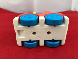 Poppetjes en Figuurtjes Sesamstraat Henson : yellow Big bird in takelauto